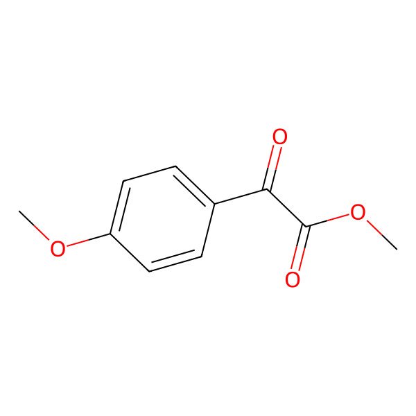 2D Structure of Methyl 2-(4-methoxyphenyl)-2-oxoacetate
