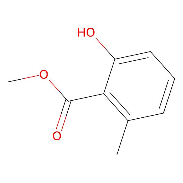2D Structure of Methyl 2-hydroxy-6-methylbenzoate