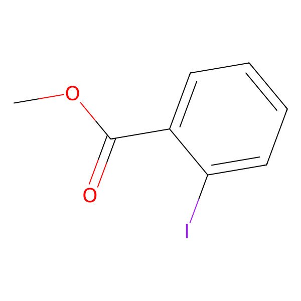 2D Structure of Methyl 2-iodobenzoate