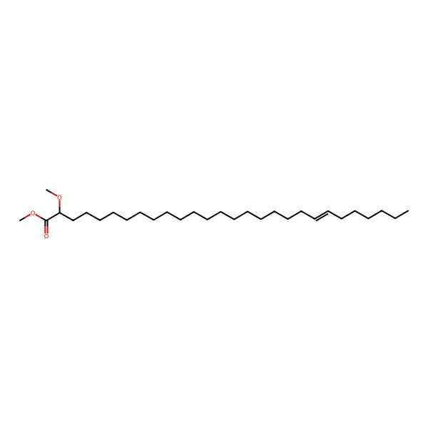 2D Structure of Methyl 2-methoxyoctacos-21-enoate