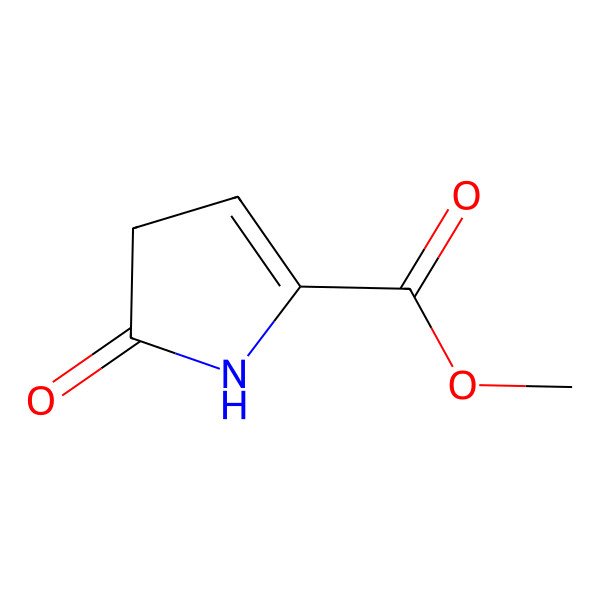 2D Structure of Methyl 2-oxo-1,3-dihydropyrrole-5-carboxylate