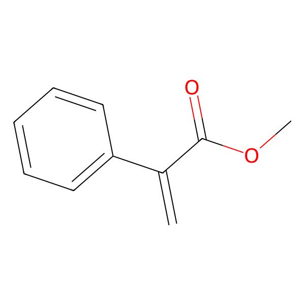 2D Structure of Methyl 2-phenylacrylate 2D Structure of Methyl 2-phenylacrylate