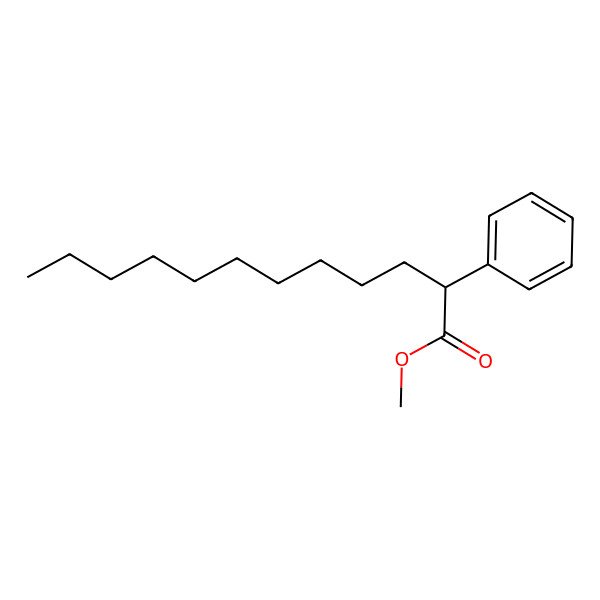 2D Structure of Methyl 2-phenyldodecanoate