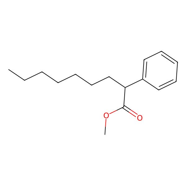 2D Structure of Methyl 2-phenylnonanoate 2D Structure of Methyl 2-phenylnonanoate