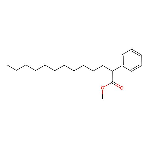 2D Structure of Methyl 2-phenyltridecanoate 2D Structure of Methyl 2-phenyltridecanoate