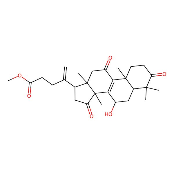 2D Structure of Methyl 20(21)-Dehydrolucidenate A