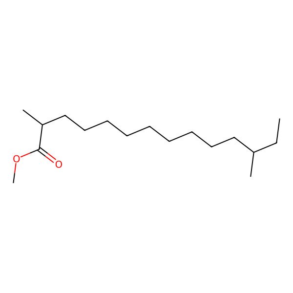 2D Structure of Methyl 2,12-dimethyltetradecanoate