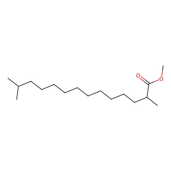 2D Structure of Methyl 2,13-dimethyltetradecanoate