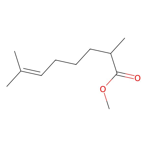 2D Structure of Methyl 2,7-dimethyloct-6-enoate