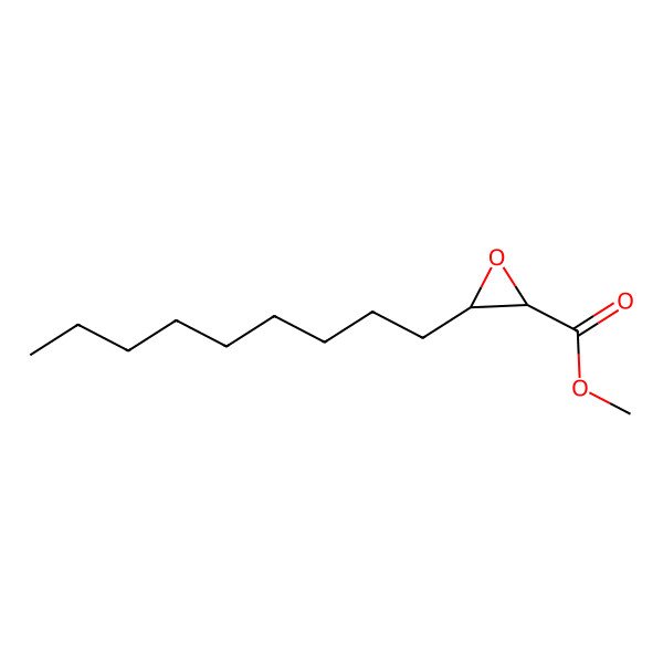 2D Structure of methyl (2R,3S)-3-nonyloxirane-2-carboxylate