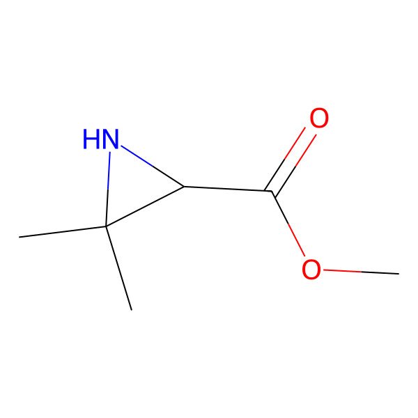 2D Structure of Methyl 3,3-dimethylaziridine-2-carboxylate