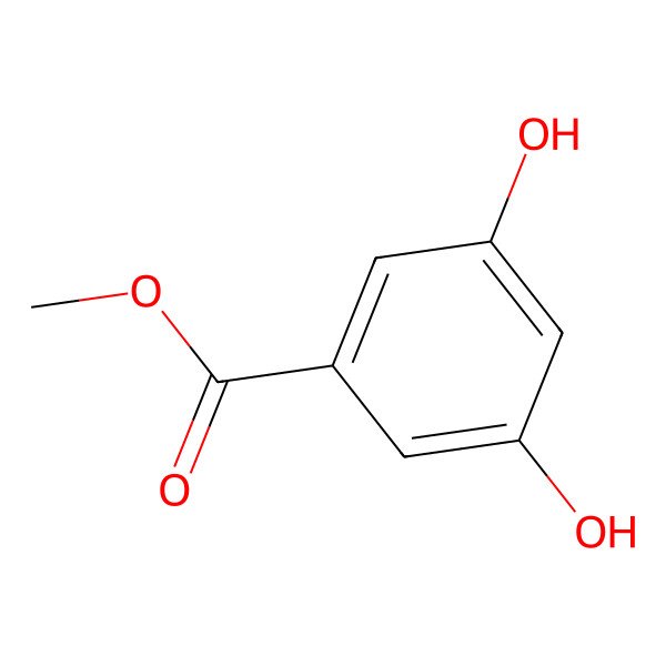 2D Structure of Methyl 3,5-Dihydroxybenzoate
