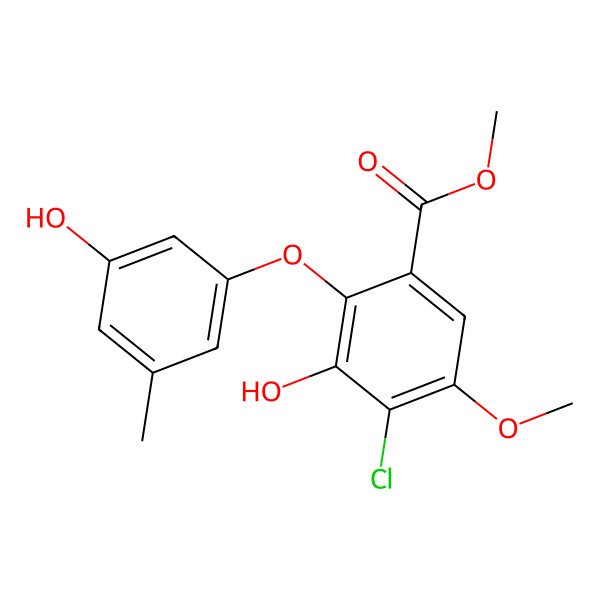 2D Structure of Pestalotether B