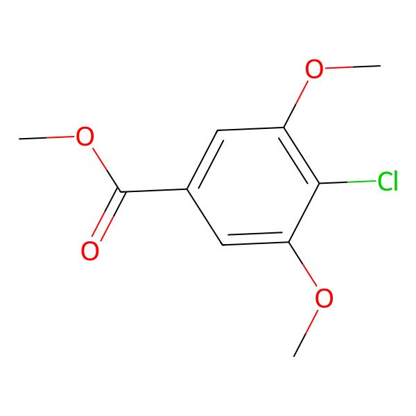 2D Structure of Methyl 4-chloro-3,5-dimethoxybenzoate