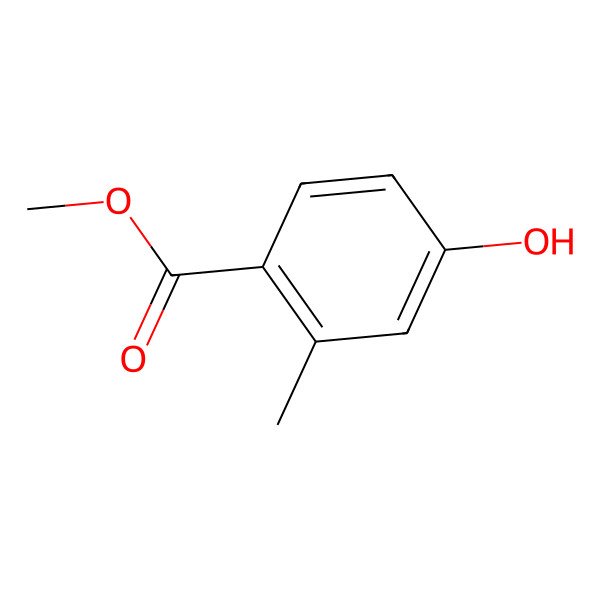 2D Structure of Methyl 4-hydroxy-2-methylbenzoate 2D Structure of Methyl 4-hydroxy-2-methylbenzoate