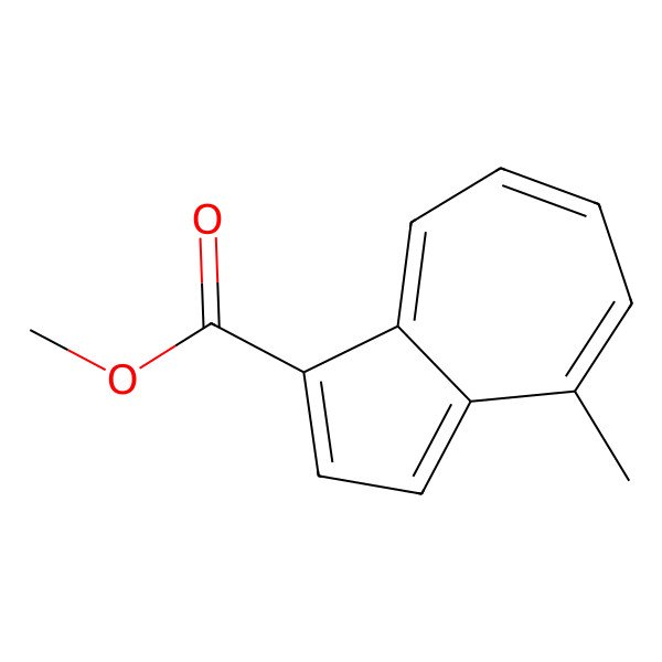 2D Structure of Methyl 4-methylazulene-1-carboxylate 2D Structure of Methyl 4-methylazulene-1-carboxylate