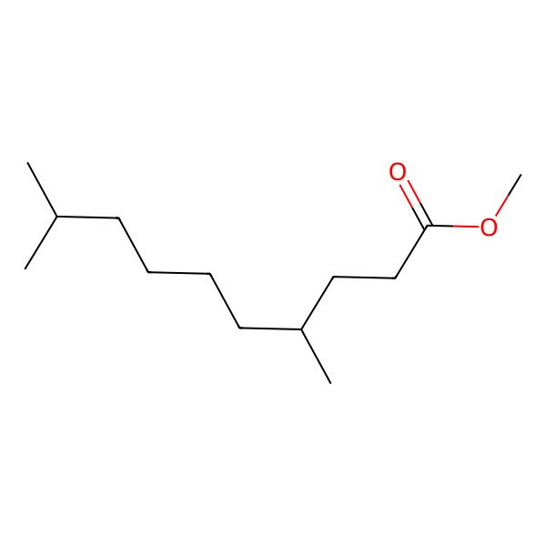2D Structure of Methyl 4,9-dimethyldecanoate