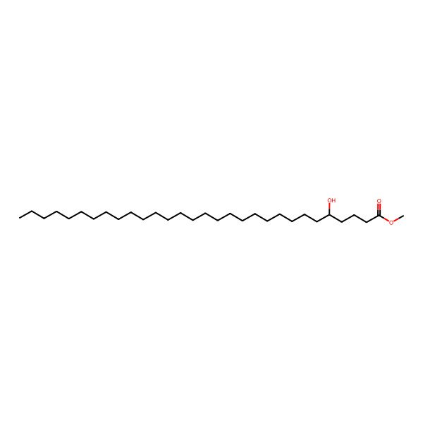 2D Structure of Methyl 5-hydroxytriacontanoate
