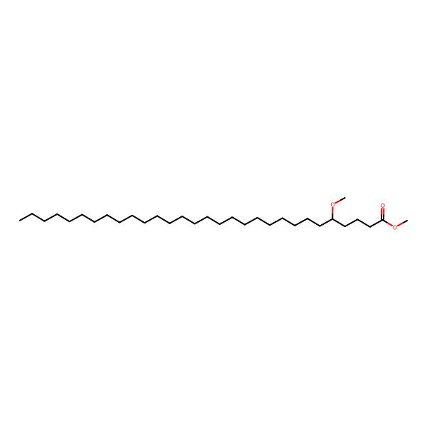 2D Structure of Methyl 5-methoxytriacontanoate