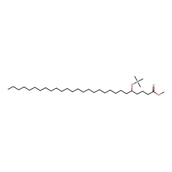 2D Structure of Methyl 5-trimethylsilyloxyoctacosanoate