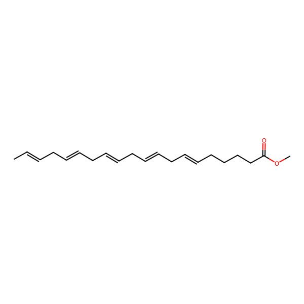 2D Structure of 5,8,11,14,17-cis-Nonadecapentaenoic acid