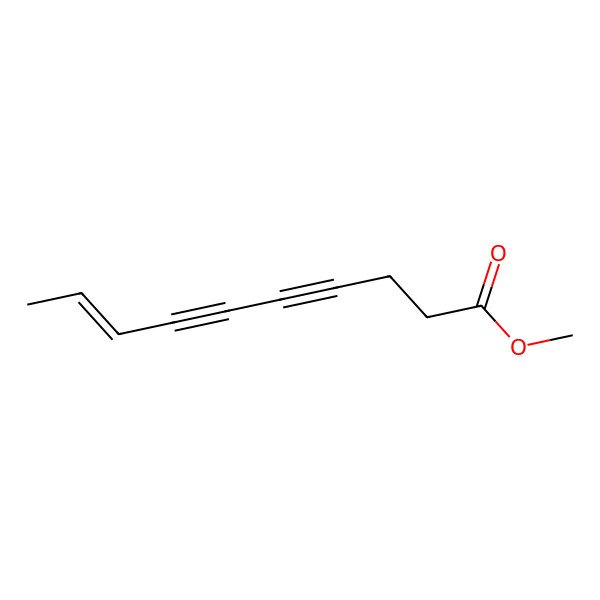 2D Structure of Methyl 8-decen-4,6-diynoate