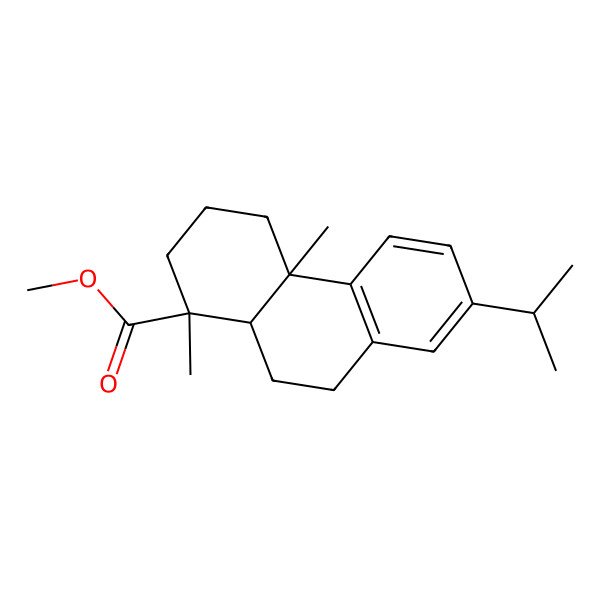 2D Structure of Methyl abieta-8,11,13-trien-18-oate 2D Structure of Methyl abieta-8,11,13-trien-18-oate