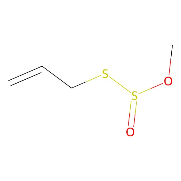 2D Structure of Methyl allyl thiosulfinate