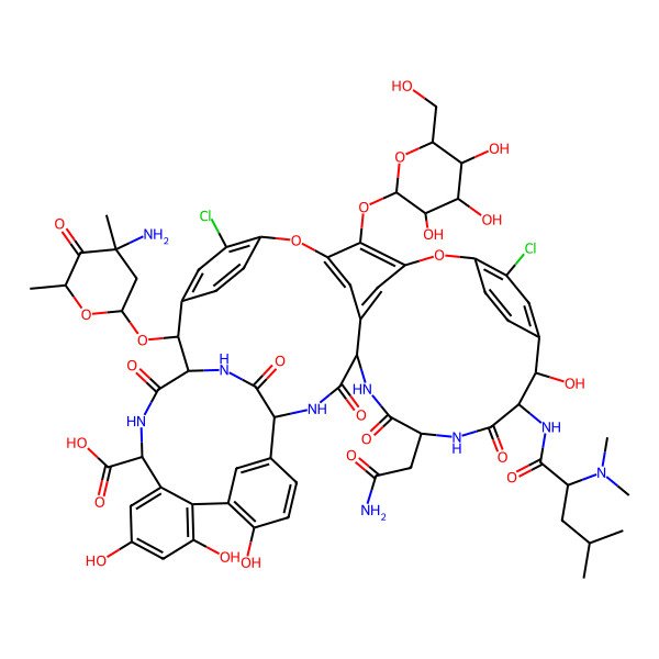 2D Structure of Methyl-balhimycin