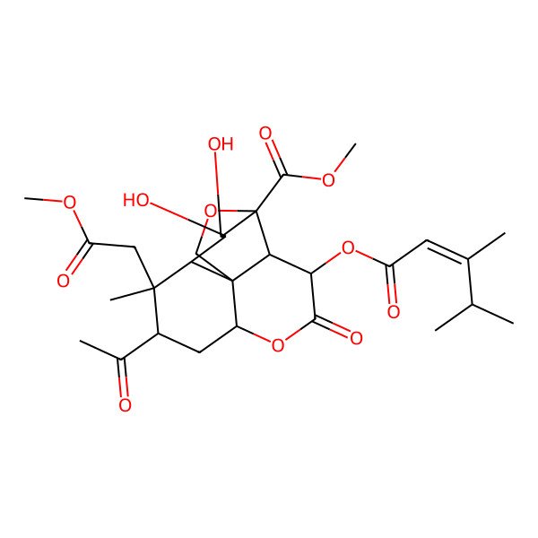 2D Structure of Bruceanic Acid A Methyl Ester