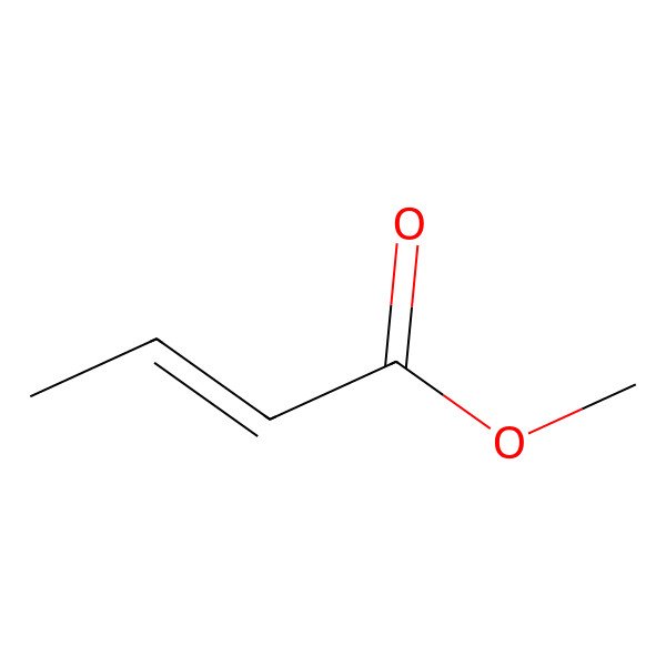 2D Structure of Methyl but-2-enoate 2D Structure of Methyl but-2-enoate