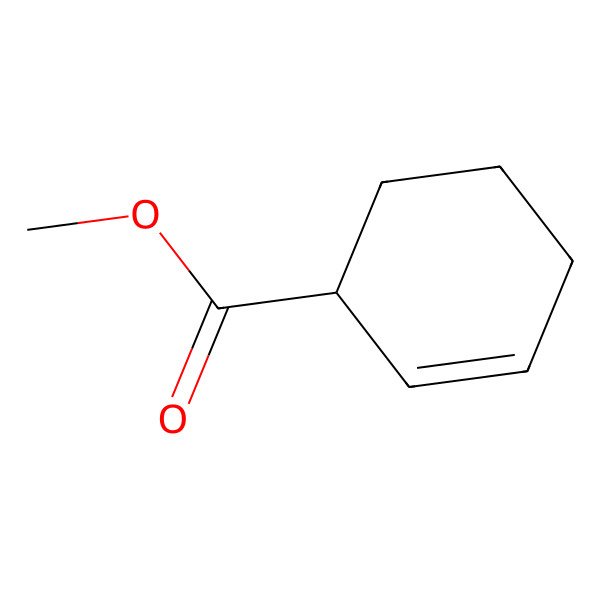 2D Structure of Methyl cyclohex-2-ene-1-carboxylate
