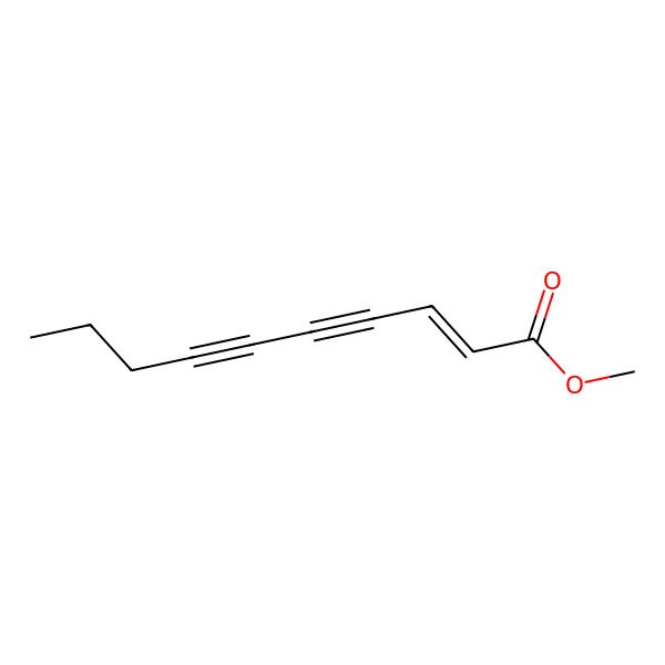 2D Structure of Methyl-dec-2-en-4,6-diynoate 2D Structure of Methyl-dec-2-en-4,6-diynoate