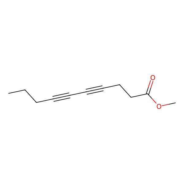 2D Structure of Methyl Deca-4,6-diynoate 2D Structure of Methyl Deca-4,6-diynoate