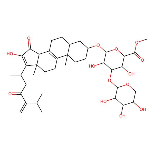 2D Structure of Methyl Ester Pandaroside E