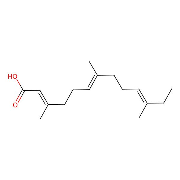 2D Structure of Methyl farnesoic acid