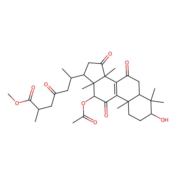 2D Structure of Methyl ganoderate H