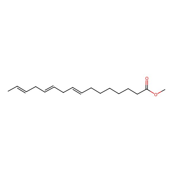 2D Structure of Methyl hexadeca-8,11,14-trienoate