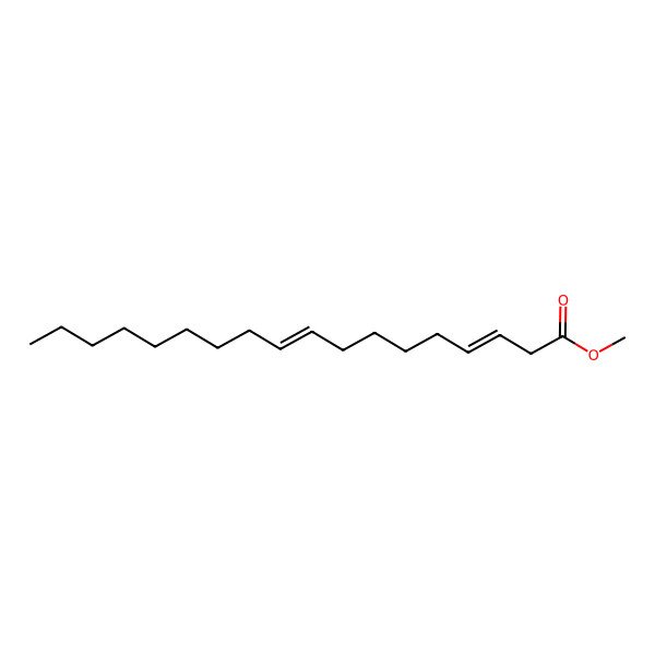 2D Structure of Methyl octadeca-3,9-dienoate
