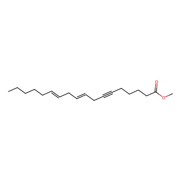 2D Structure of Methyl octadeca-9,12-dien-6-ynoate 2D Structure of Methyl octadeca-9,12-dien-6-ynoate