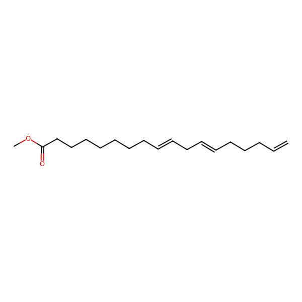 2D Structure of Methyl octadeca-9,12,17-trienoate