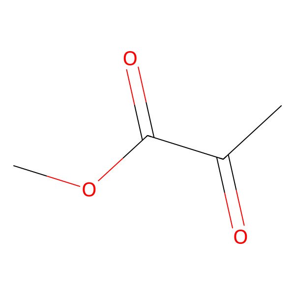 2D Structure of Methyl pyruvate