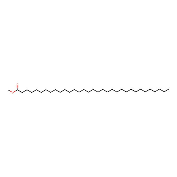 2D Structure of Methyl Tritriacontanoate