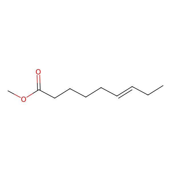 2D Structure of Methyl(6E)-6-nonenoate
