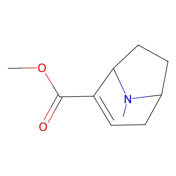 2D Structure of (-)-Anhydroecgonine methyl ester