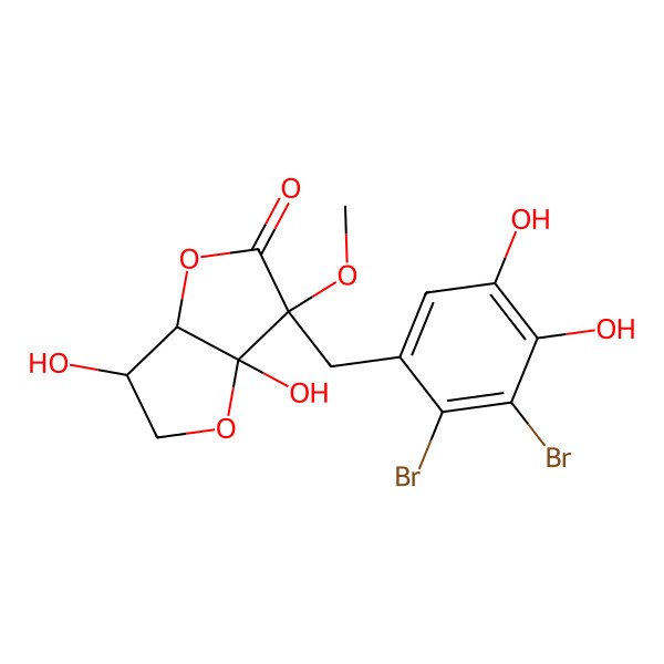 2D Structure of Methylrhodomelol