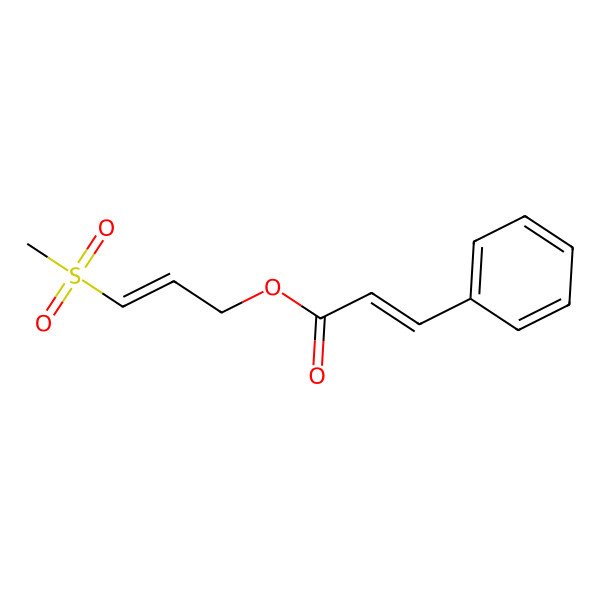 2D Structure of Methylsulfonylallylcinnamat