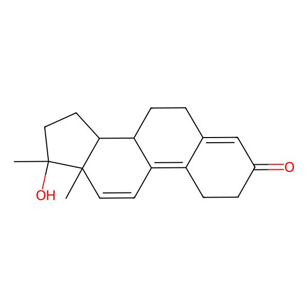 2D Structure of Methyltrienolone