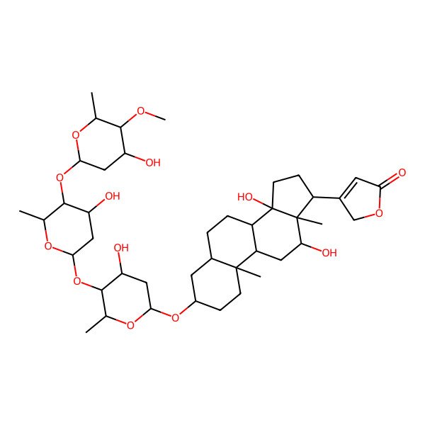2D Structure of Metildigoxin