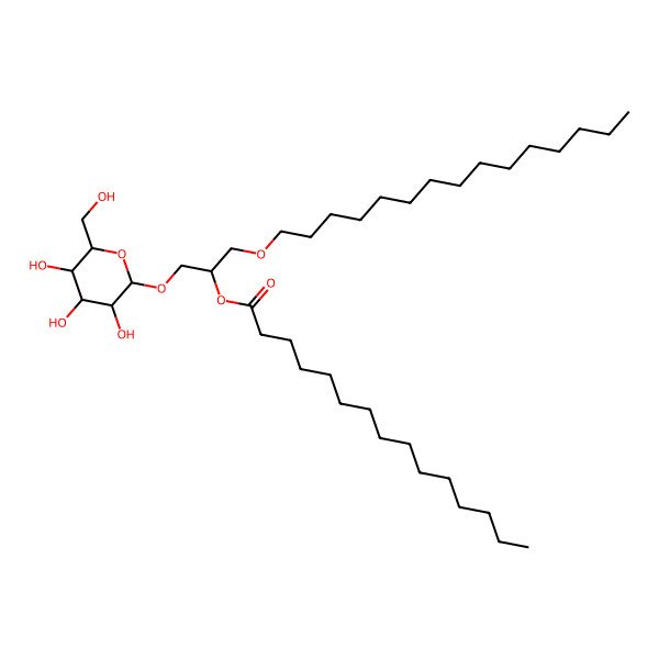 2D Structure of Mgdg O-15:0_15:0
